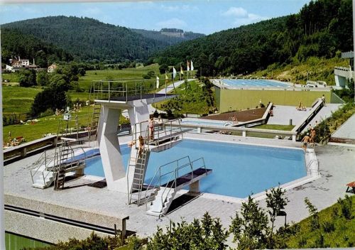 97833 W8773 Frammersbach - Schwimmbad