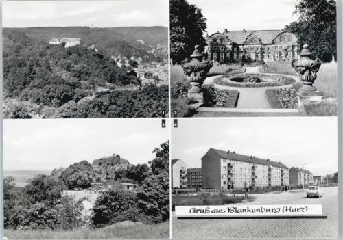 Blankenburg Ehemaliges Schloss, Burgruine Regenstein, Kleines Schloss, Siedlung