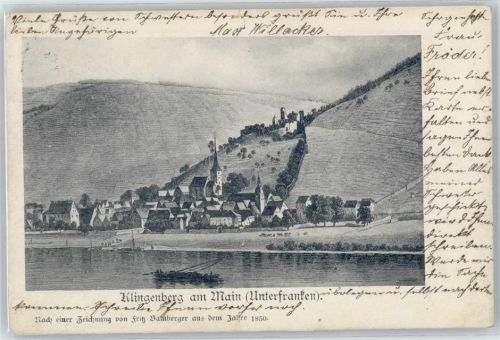 Klingenberg nach Fritz Bamberger 1850