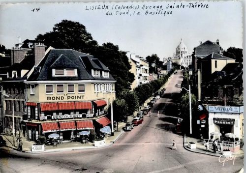 14100 Lisieux - Rond Point , Hauptstrasse , Marke entfernt