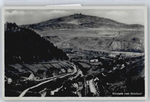 Rübeland Blick vom Hohekleef
