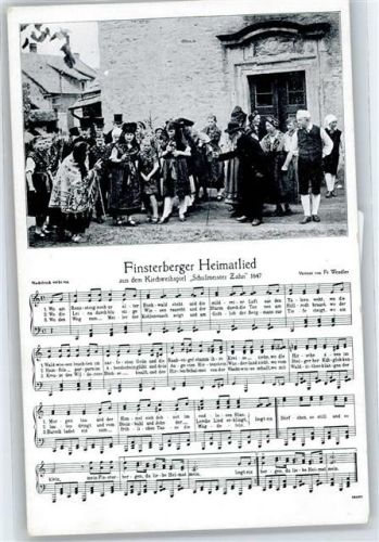Finsterbergen Liedtext Heimatlied, Trachten
