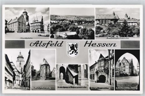 Alsfeld Marktplatz, Kirche, Hochzeitshaus, Museum