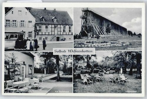 Bad Westernkotten Müttererholungsheim, Saline, Badehaus