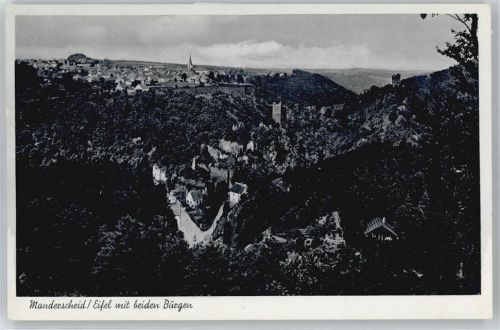 54531 W5562 Manderscheid , Eifel - Burg