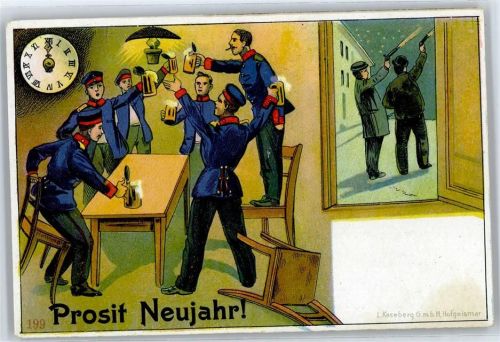 Neujahr Uhr