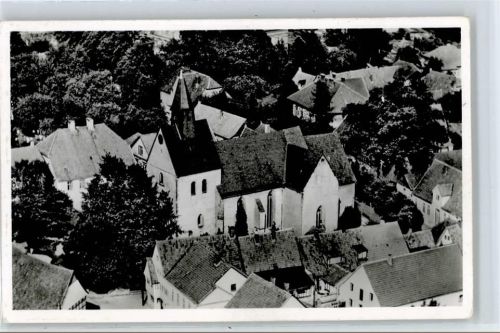 33829 W4807 Borgholzhausen - Fliegeraufnahme, Kirche