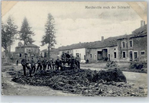 28120 Marcheville Gebrauchsspuren Nach der Schlacht