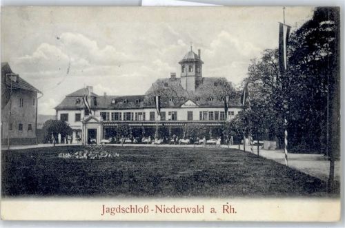 65385 W6220 Niederwald , Jagdschloß - Jagdschloss