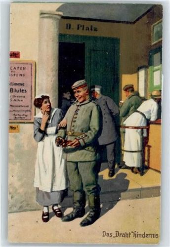 Das Draht Hindernis