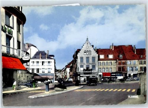 Saint-Avold Place de la Victoire, Rue Poincare