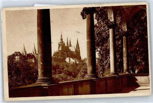 Prag Blick von Belveder