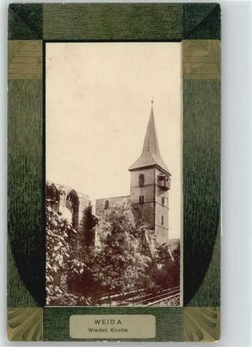 07570 O6518 Weida - Wieden Kirche