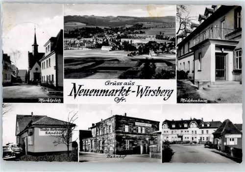 Wirsberg Marktplatz , Bahnhof