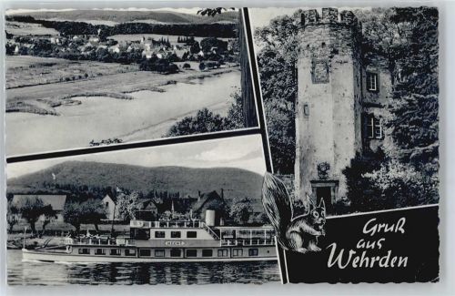 Wehrden Schiff Dampfer, Schloßturm