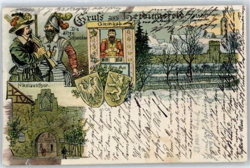 Heidingsfeld Nikolaustor, Die alten Schweden