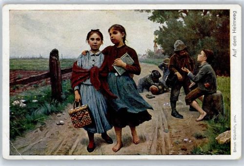No.185 , Glücklich, Simon , Auf dem Heimweg