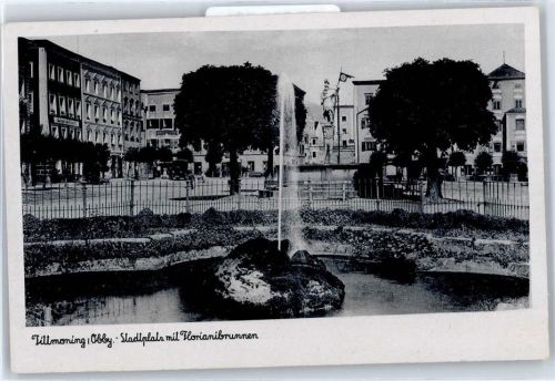 Tittmoning Stadtplatz, Florianibrunnen