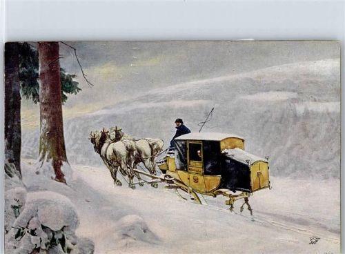 No.3091 , Postkutsche , Ludwig Fromme Primus
