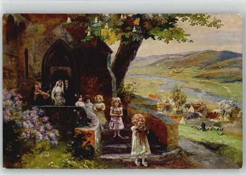 1910 - 1920 Künstler sign Barthel Meistergalerie Nr. 4862