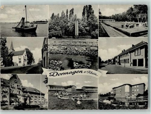 Dormagen 1961 Mehrfachaufnahme