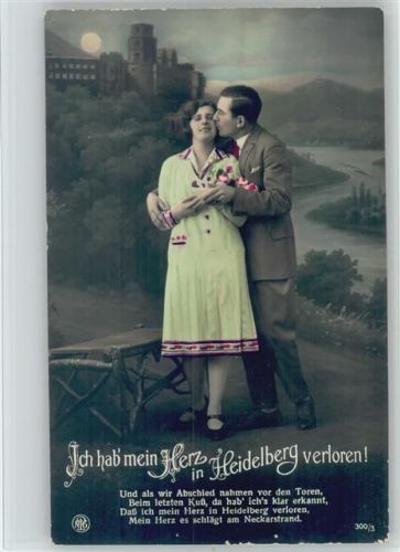 1927 Ich hab mein Herz in Heidelberg verloren