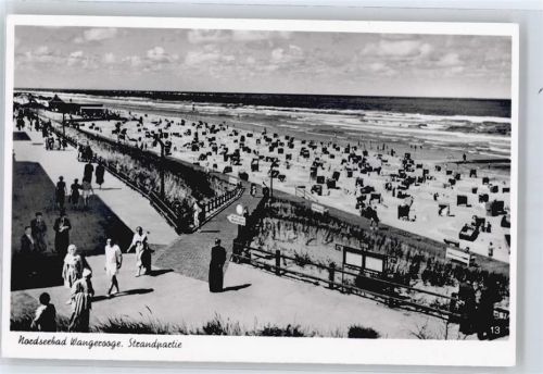 Wangerooge Strand, Promenade