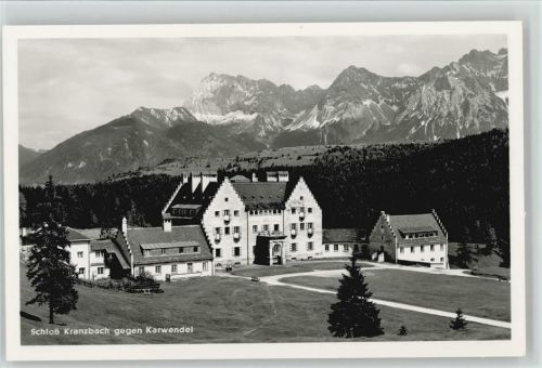 Kranzbach 1935 Schloß Foto Ak