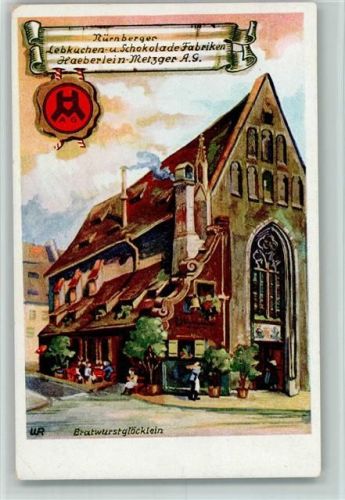 Nürnberg Lebkuchen Fabrik Haeberlein - Werbung