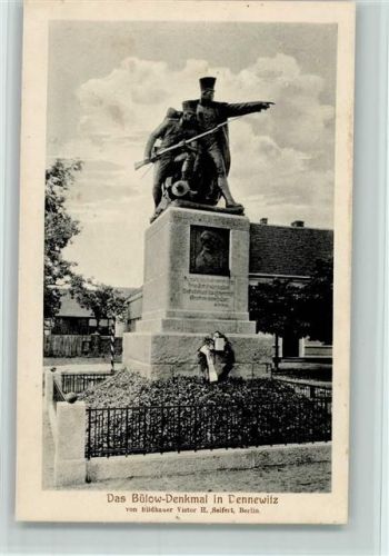 Dennewitz Das Bülow Kriegerdenkmal 1915 AK