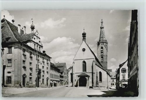 Rottenburg Marktplatz Kirche