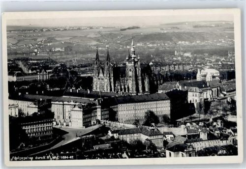 Prag Fliegeraufnahme, Hradschin