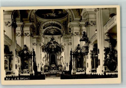 88430 W7956 Rot an der Rot - Kirche Innenaufnahme