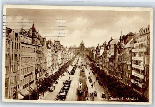 Prag Wenzelsplatz