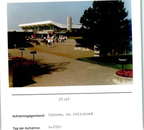27472 W2190 Duhnen FOTO KEINE AK Foto montiert auf Karton