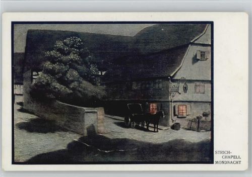 1911 Mondnacht Verlag Teubner Nr. 20 sign Strich Chapell