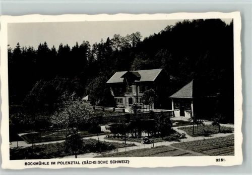 Neustadt Bockmühle im Polenztal