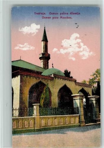 Trebinje 1918 - Osman Moschee AK