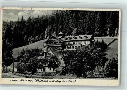 Bad Reinerz Waldhaus mit Lug ins Land