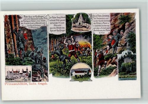 Hartenstein Ritter Kunz von Kauffungen Schloss Altenburg Trillergut bei Zwickau Forsthaus