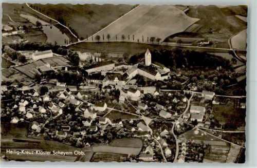 Scheyern Luftaufnahme Heilig-Kreuz-Kloster