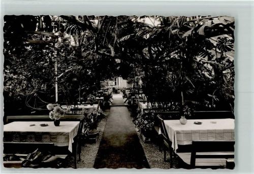 73547 W7073 Lorch , Württ - Waldkaffee Muckensee Wintergarten mit Tanzdiele