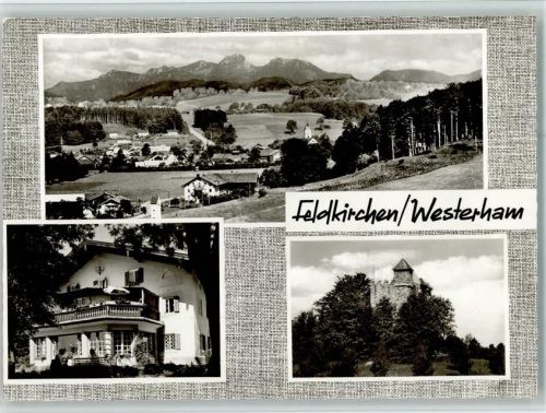 Feldkirchen DRK-Erholungsheim Hohenfried Ortsansicht 3-Bildaufnahme