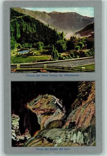 Villavicencio Parque del Hotel Termas de Villavicencio Gruta del Puente del Inca