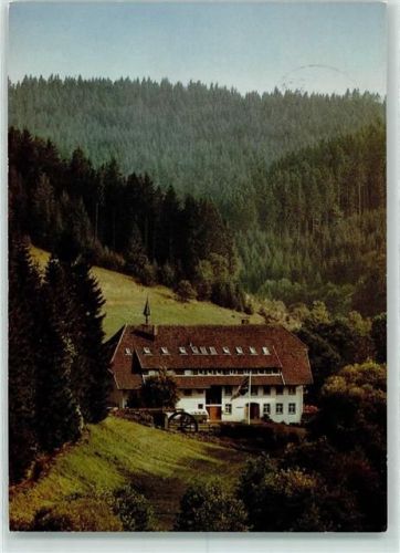 79865 W7821 Grafenhausen , Hochschwarzw - VdH-Erholungsheim Haus Heimkehrerdak