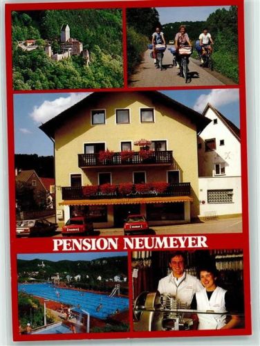 85110 W8079 Kipfenberg , Oberbayern - Pension-Metzgerei Neumeyer Schwimmbad