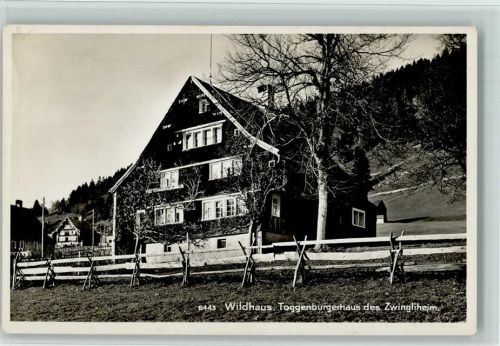 Wildhaus Toggenburgerhaus des Zwingliheim