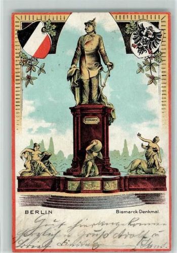 Berlin Mitte 1901 Wappen, gute Erhaltung AK