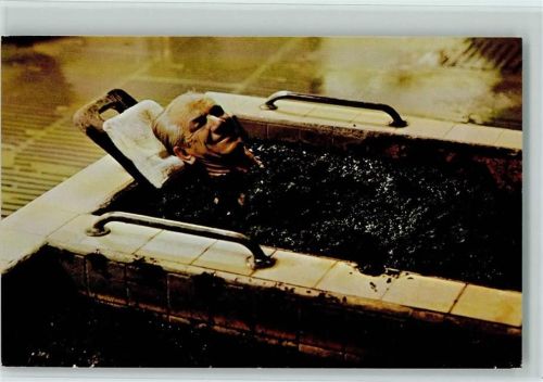 1978 Taking a Mud Bath at Dr. Wilkinsons Hot Springs - Californien