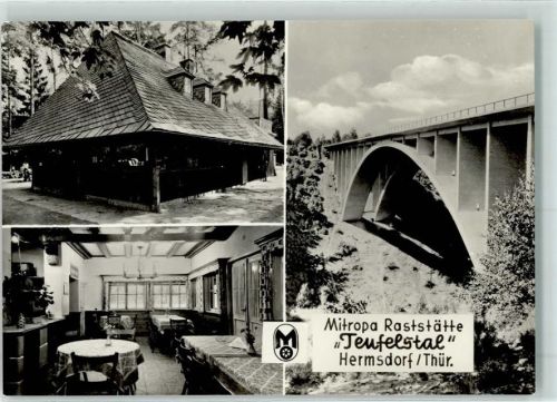Hermsdorf Mitropa-Raststätte Teufelstal